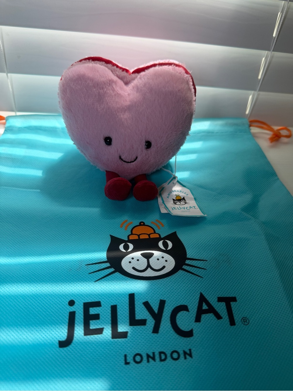 Jellycat Colette Heart Macaron